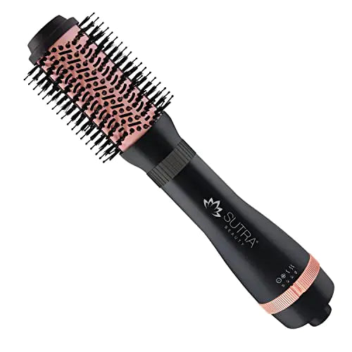 Sutra Interchangeable Blowout Brush Set 2-inch I 50MM Oval Barrel + Base DC Motor 3 Heat Settings Infrared and Ionic Technology